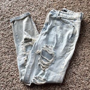 Riot high rise mom jeans